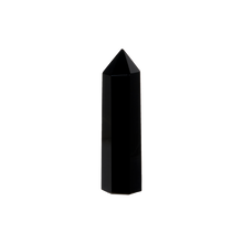 Load image into Gallery viewer, Webname for BLACK OBSIDIAN POINT
